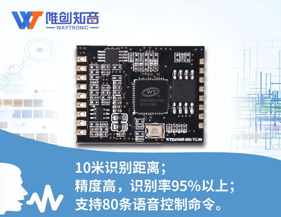 WTK6900F-B03語音識別模塊，離線語音識別方案